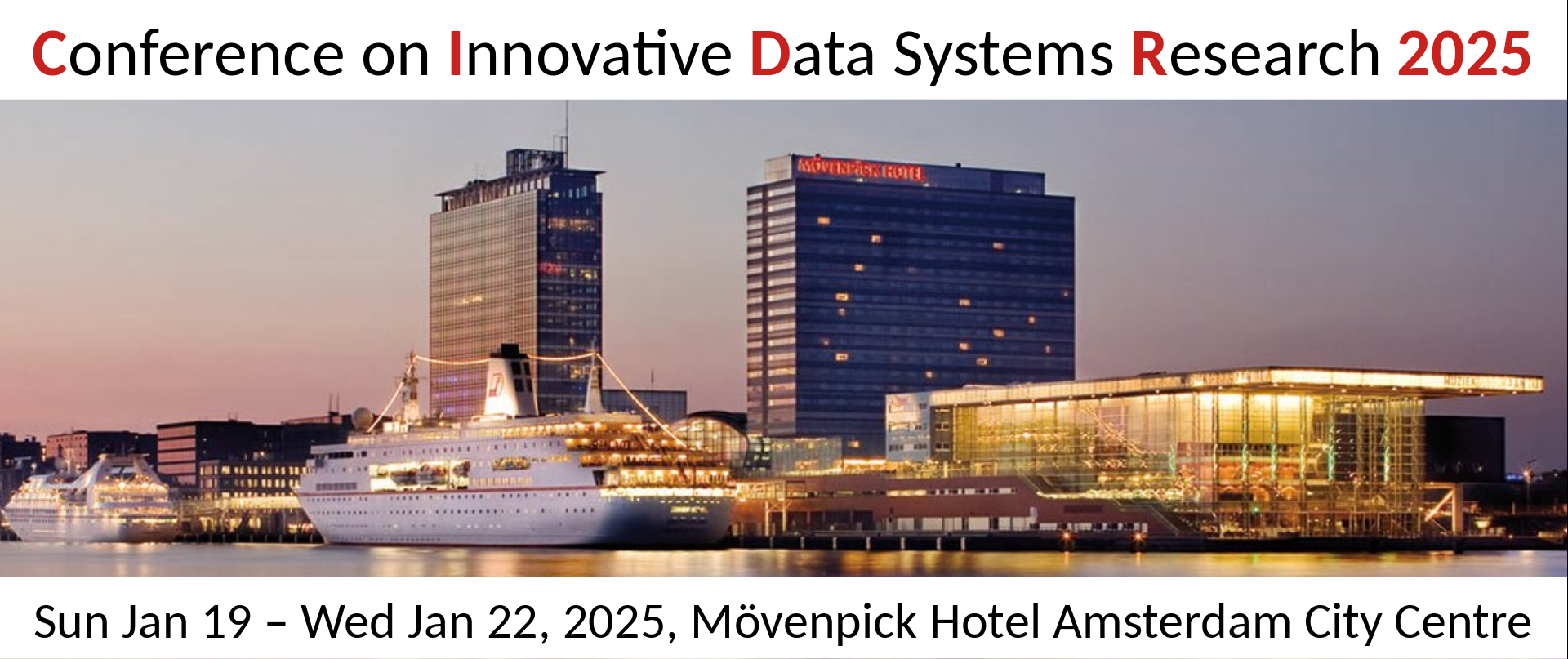 Conference on Innovative Data Systems Research (CIDR) 2025 @ Amsterdam