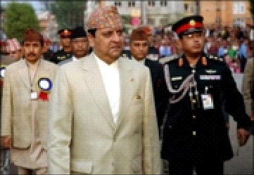 example: picture of the king of Nepal