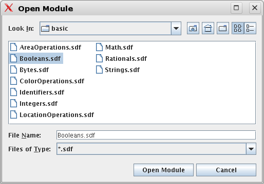 Selecting basic/Booleans.sdf