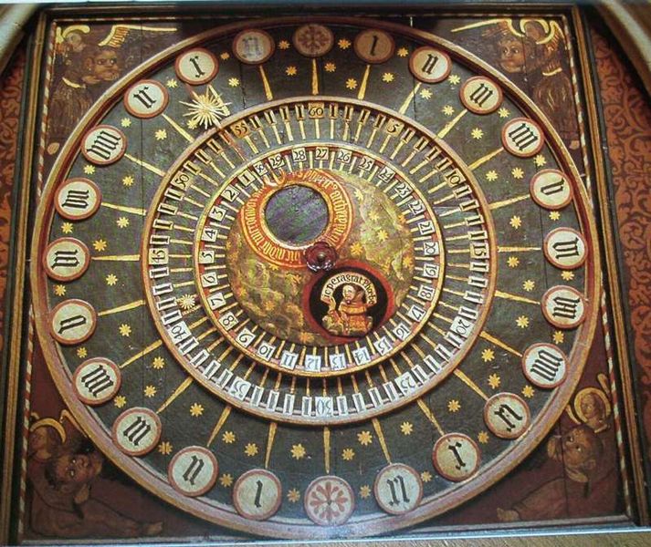 Wells Cathedral Geocentric Clock ~1385