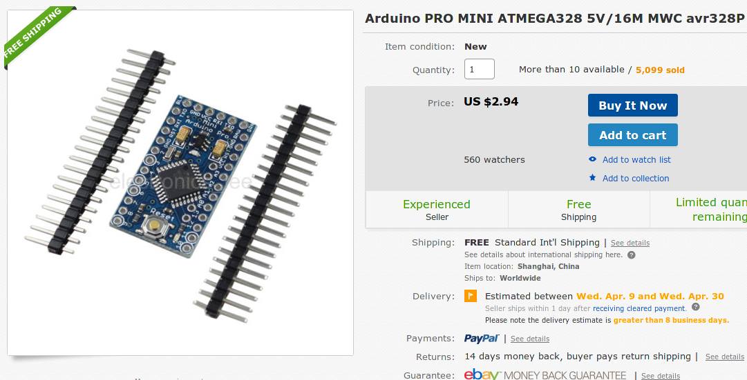 Arduino for under $3