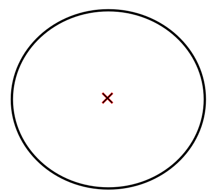 A circle