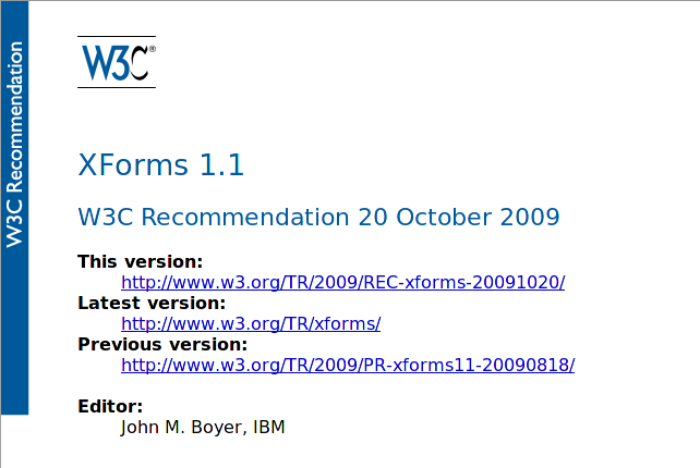 XForms 1.1