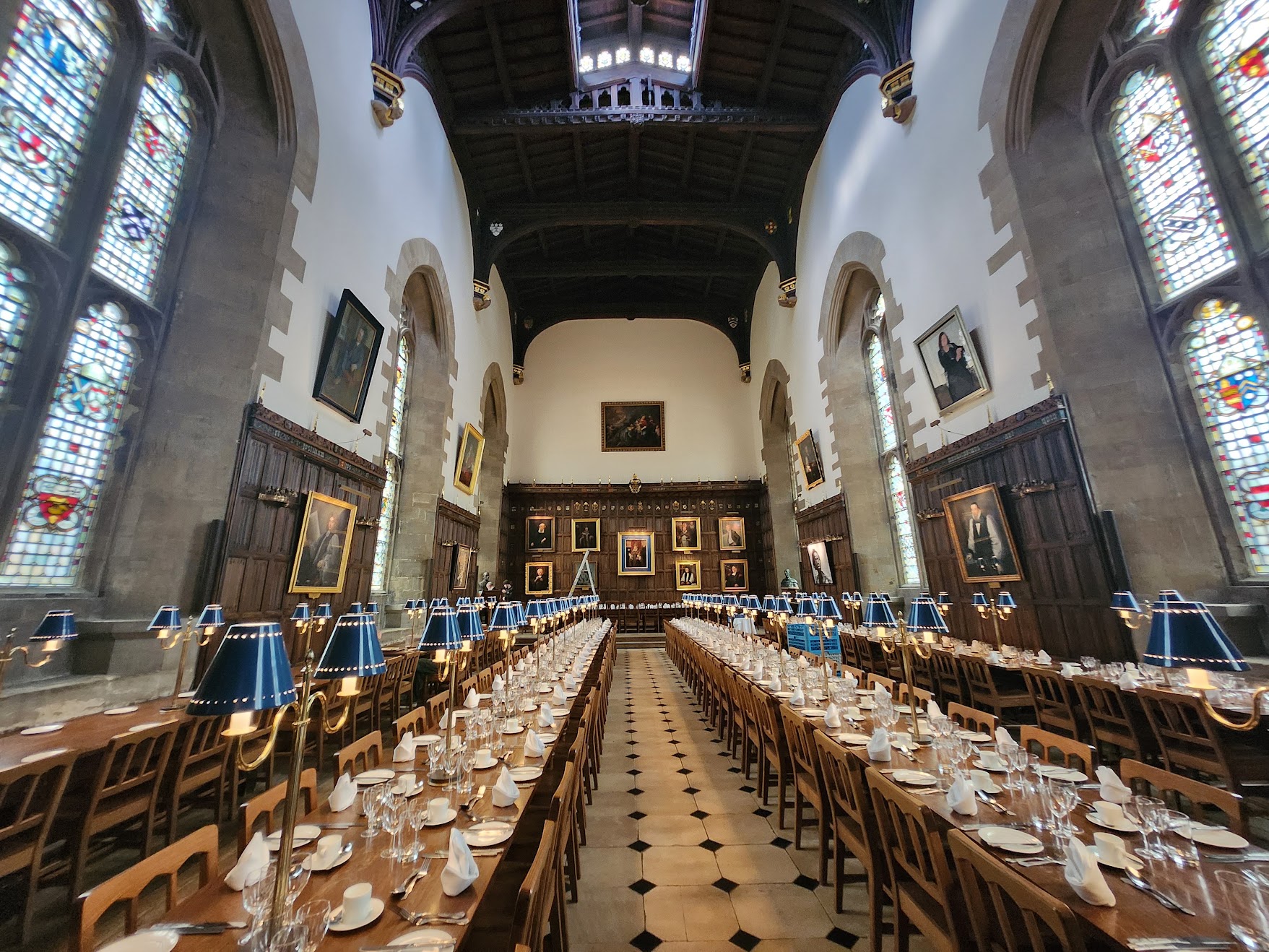 New College Dining Hall today